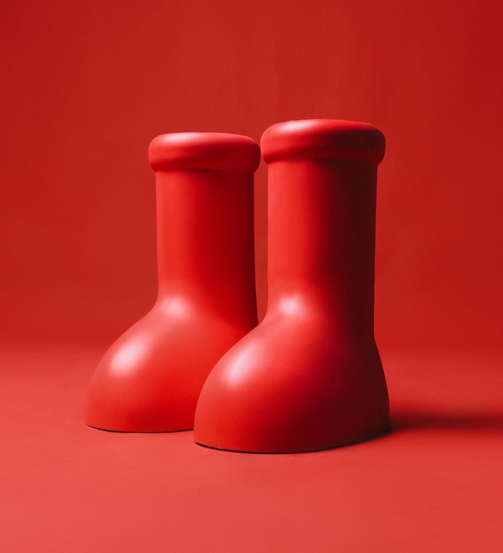 MSCHF BIG RED BOOTS