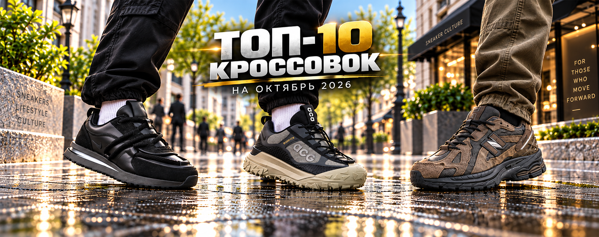 ТОП-10 Кроссовок на октябрь 2026